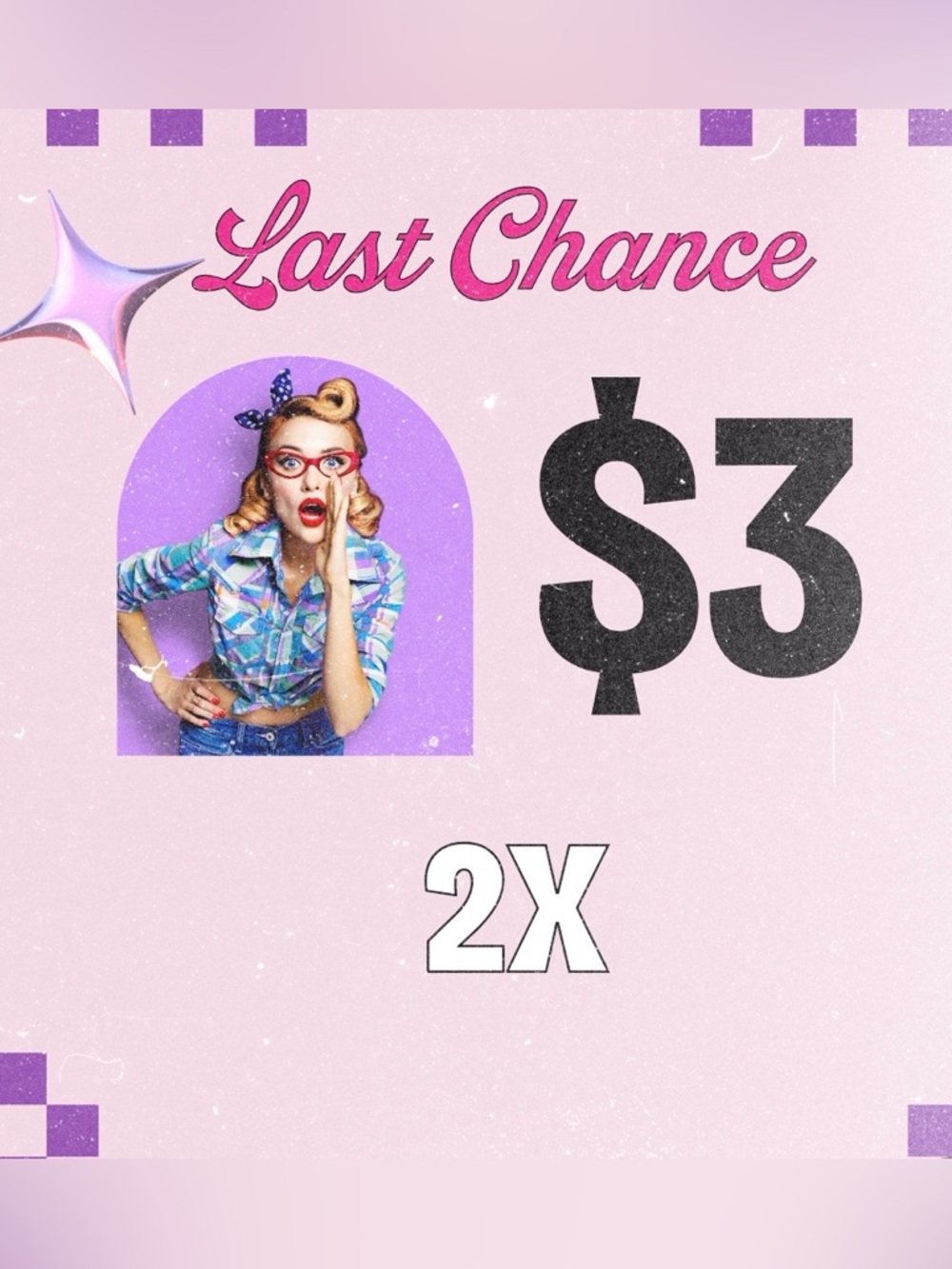 Unlisted $3 2X 💕Bulk listing, unlisted live show item ~ take a screenshot
